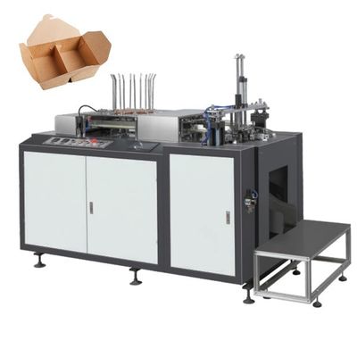 PLC Control Paper Lunch Box ماكينة تشكيل بالذوبان الساخن